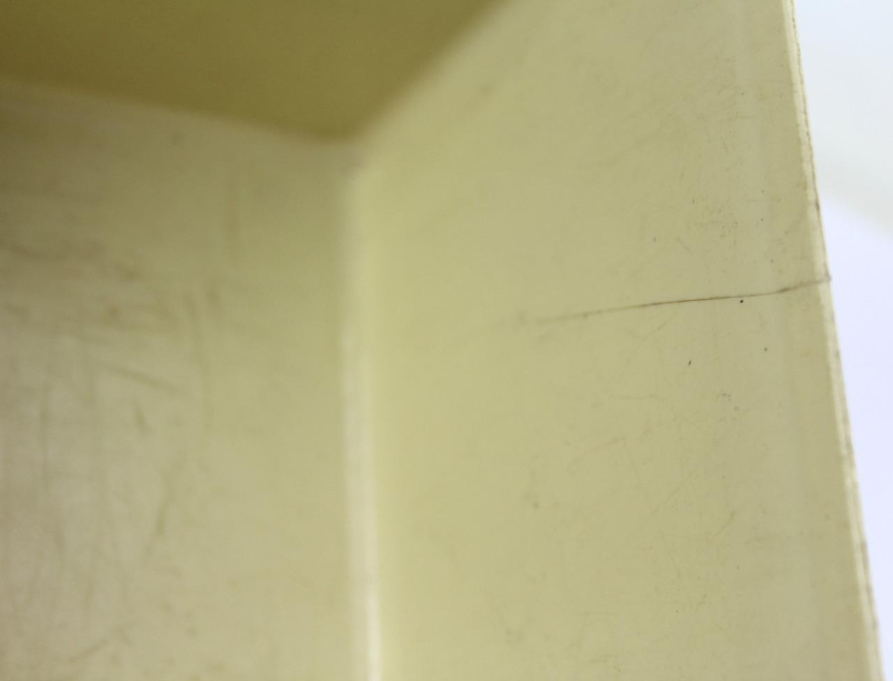 Vintage Deters Dairy Ice Cream Plastic Container ~ Quincy, IL ~ Eagle USA Made