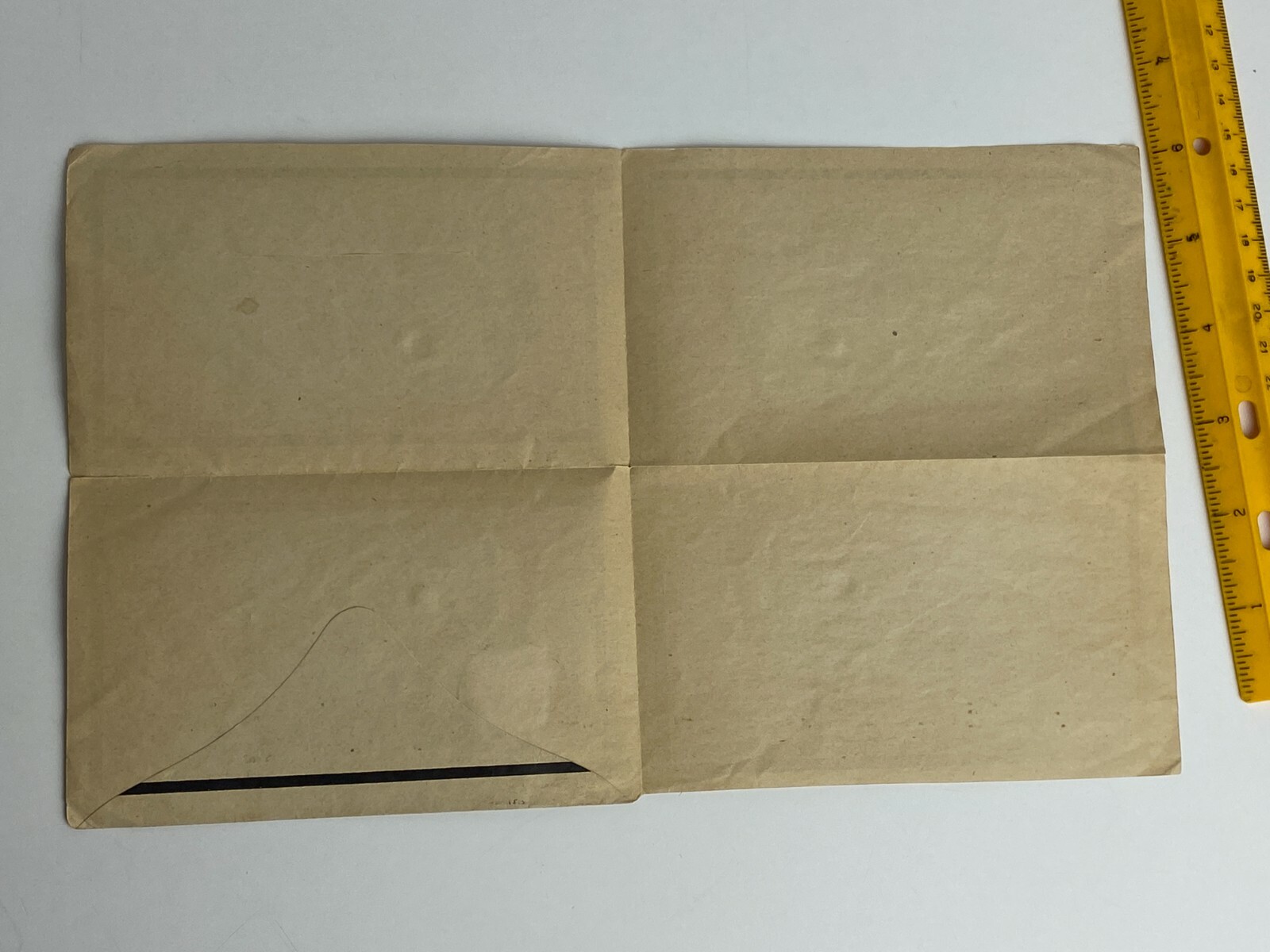 1944 German Death Announcement Walter Meininghaus Note WWII Notices