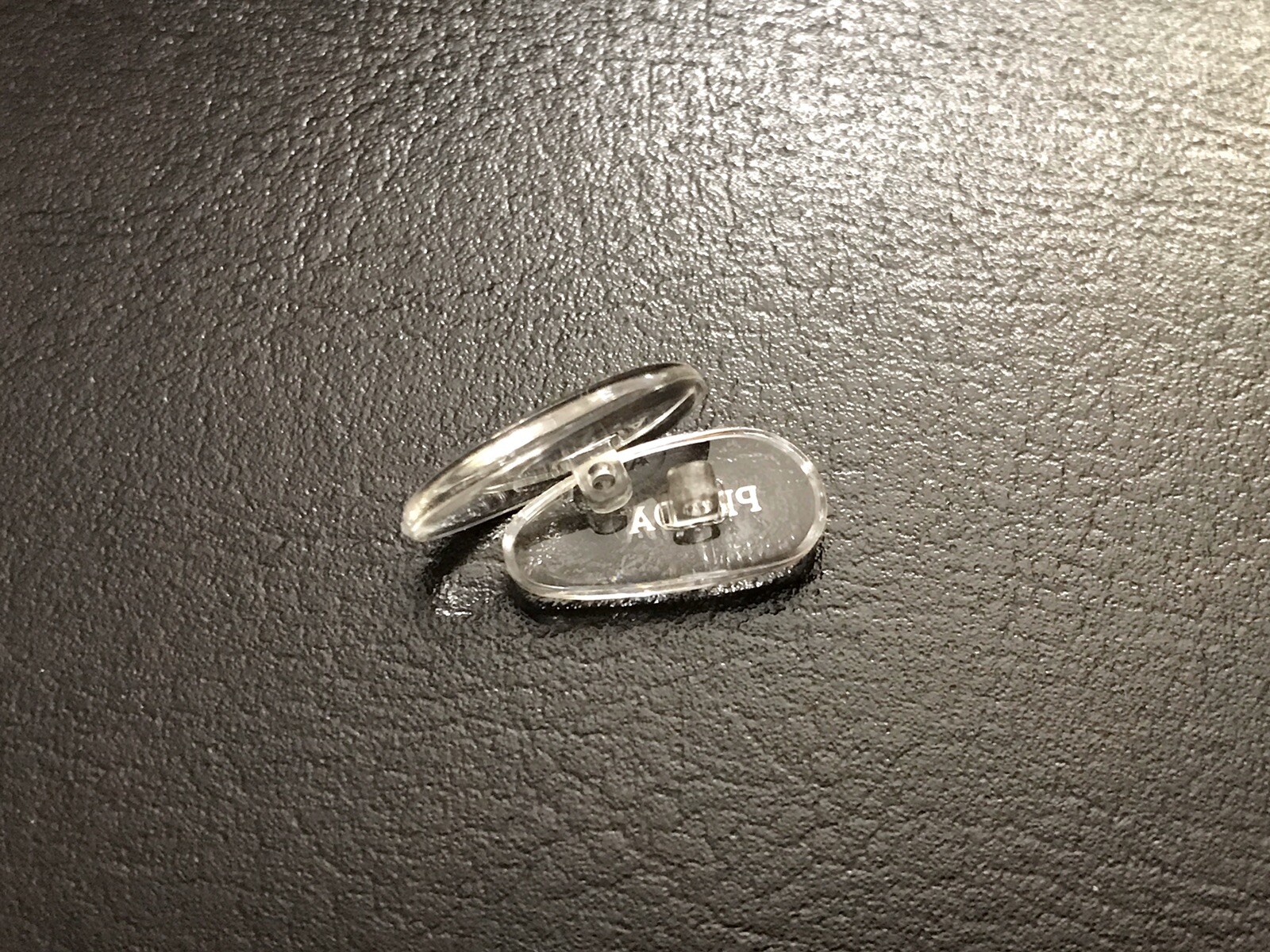 Replacement 15mm Nose Pads for PRADA Eyeglasses/Sunglasses W/ Screws Silver