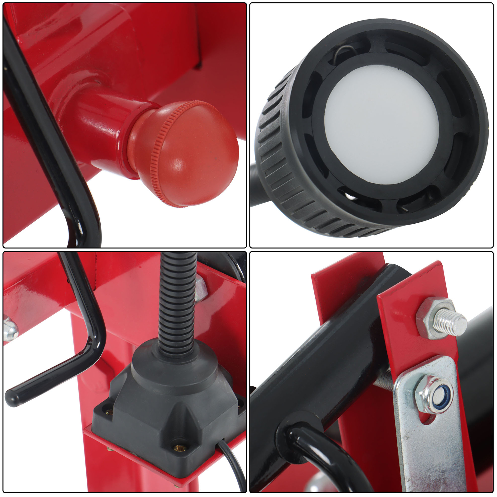 Manual Car Tire Spreader Tool Heavy Duty Tire Changer Repair Tires w/ Led Light