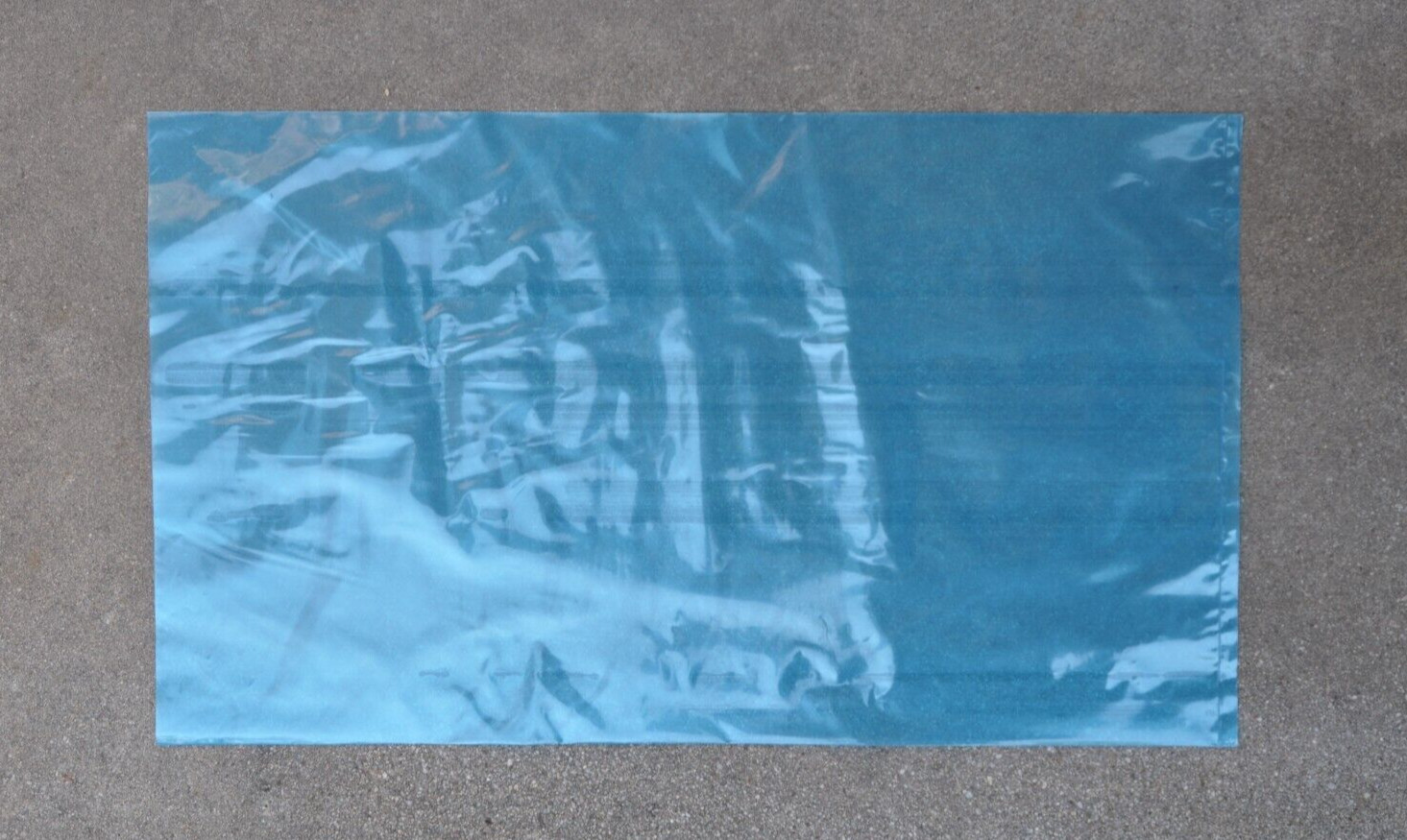 Ice Bag 10 lbs. Thick 1.75 Mil Blue Heavy Duty Plastic Quantity of 10 Per Order