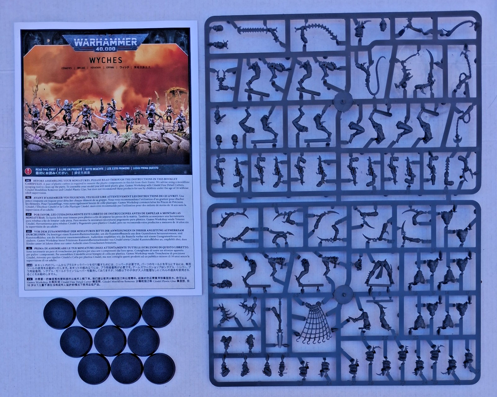 Drukhari Succubus 10 Wyches 2 Venom Warhammer 40K NO BOX Dark Eldar Battalion