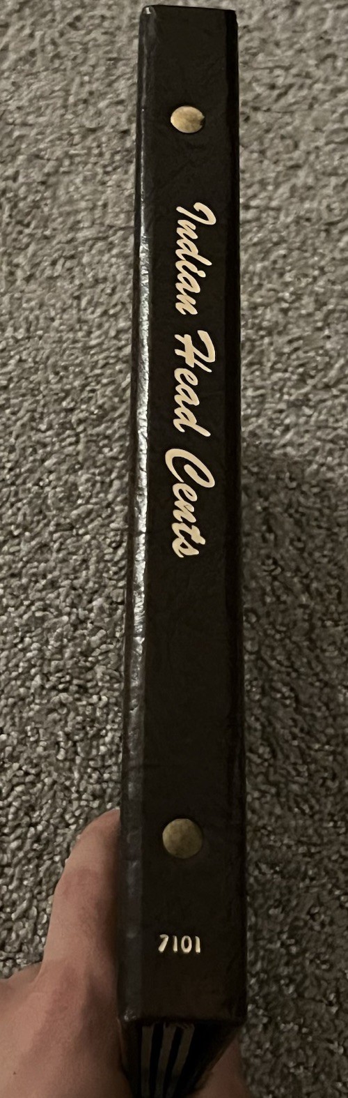 DANSCO COIN ALBUM #7101 FLYING EAGLE AND INDIAN HEAD CENTS 1857-1909