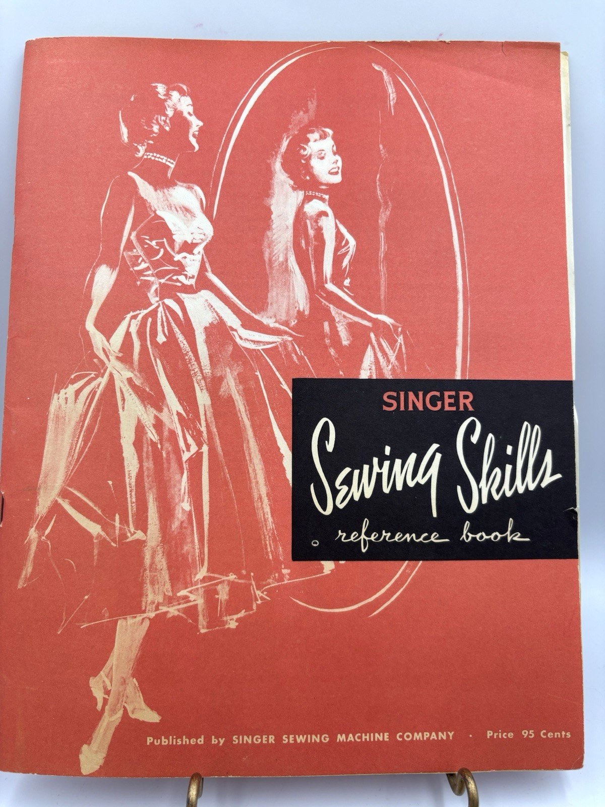 MCM 1950's Singer Sewing Book Student Manuals And Dressmaker Tracing Paper Lot