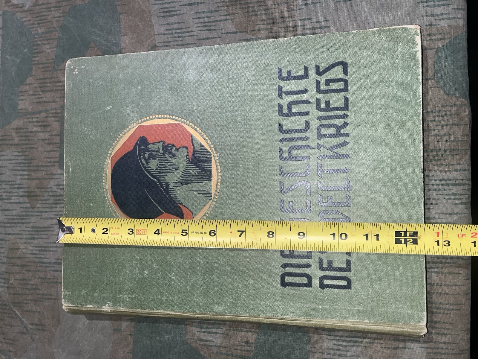 WW2 German Era Original Die Geschichte Des Weltkriegs Book #3 on German Military