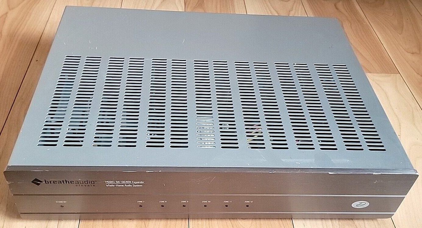 BreatheAudio Elevate BA-6640X Expander Whole Home Audio System - READ
