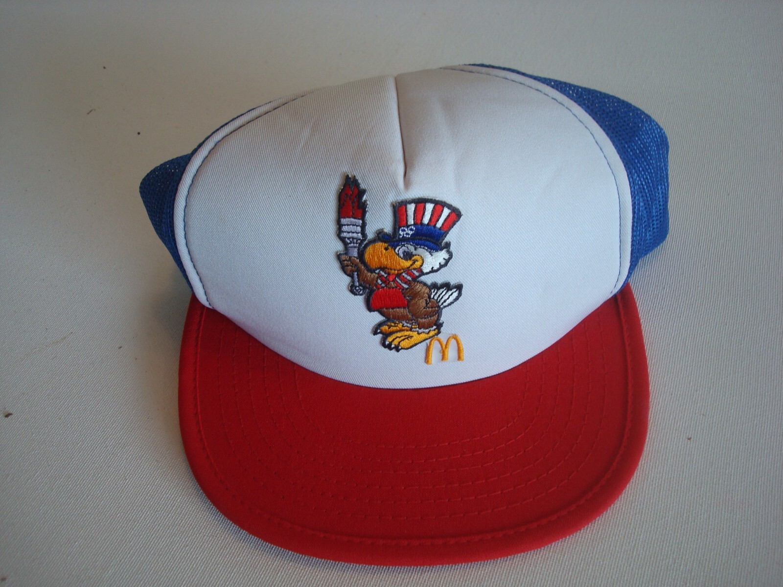 USA OLYMPIC 1984 MCDS  SNAPBACK  DEADSTOCK HAT CAP VINTAGE P1