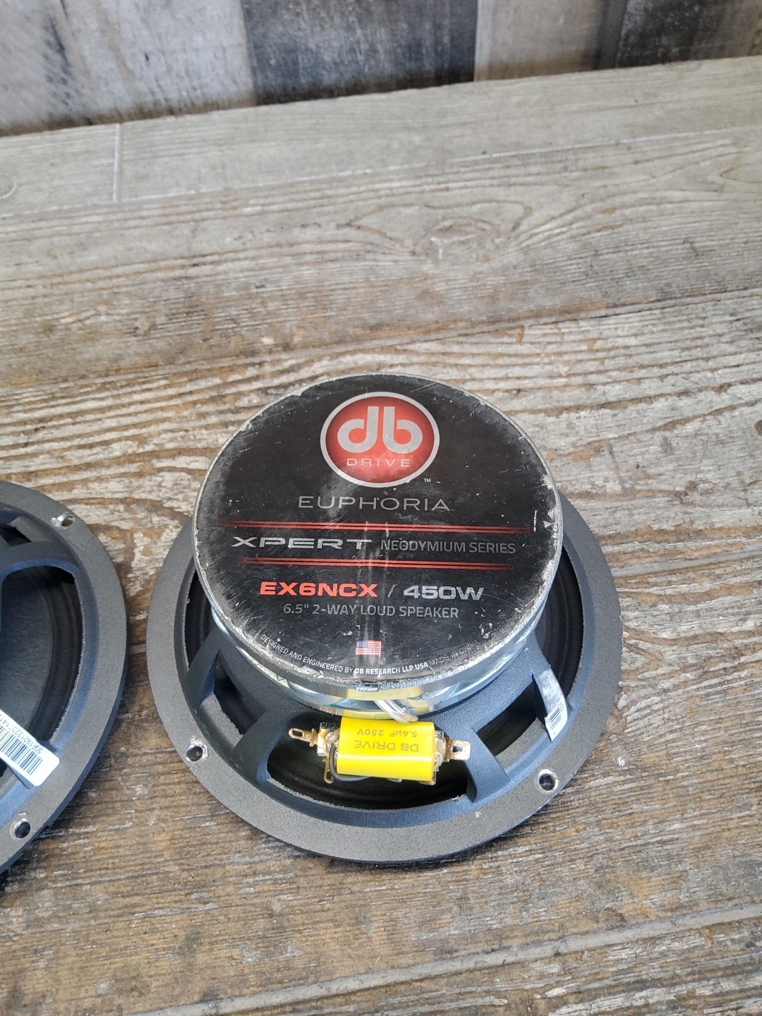 DB Drive Euphoria Xpert Neodymium Series EX6NCX 450W 6.5" 2 Way Loud Speakers