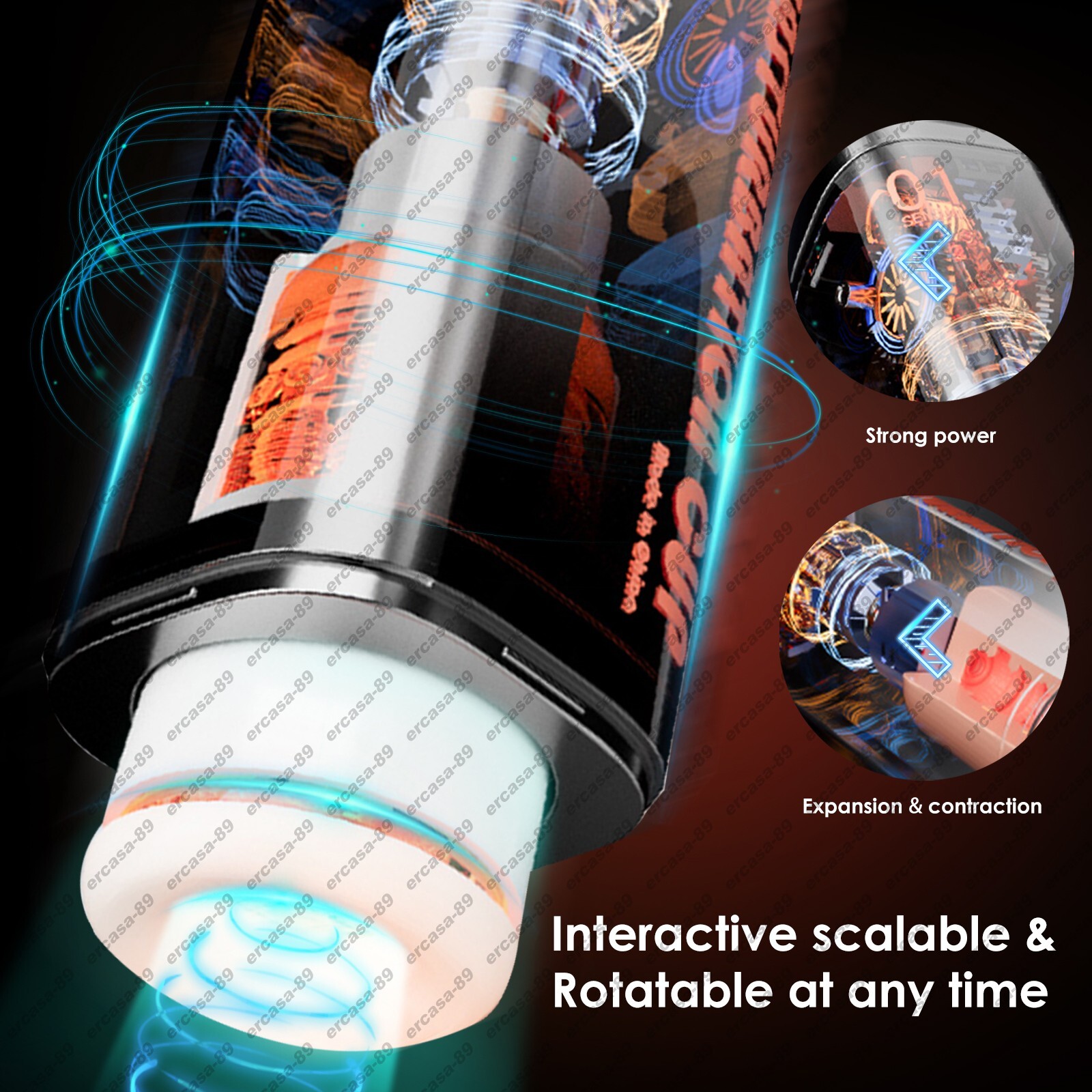 Juguetes Sexuales Para Hombres Masculino Vibrador Masturbador Vagina USA