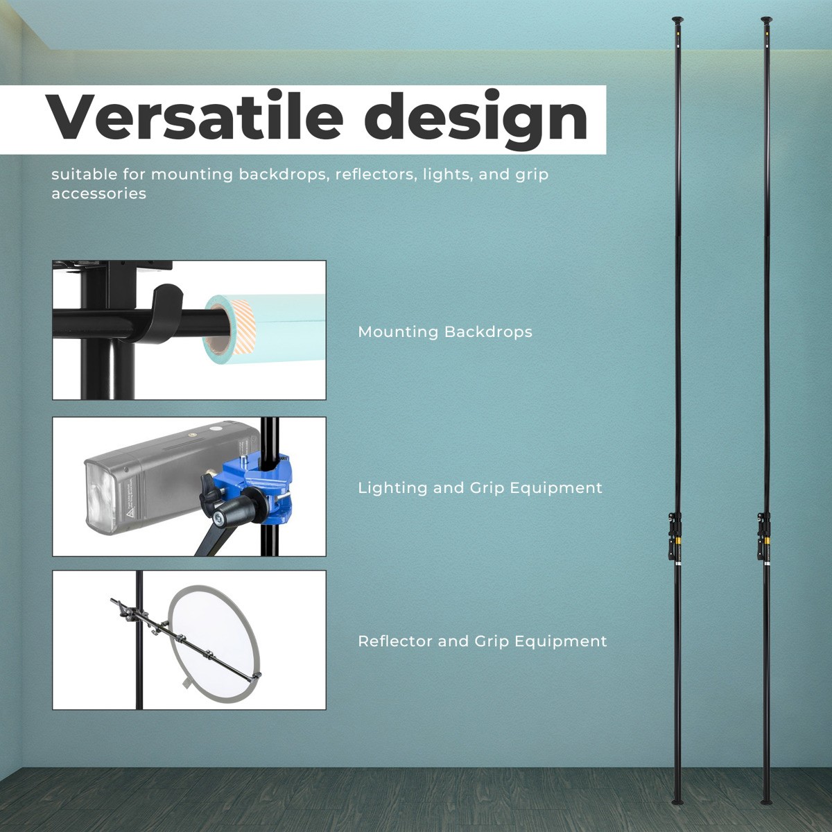 Flashpoint 59" Telepole Extension, Black