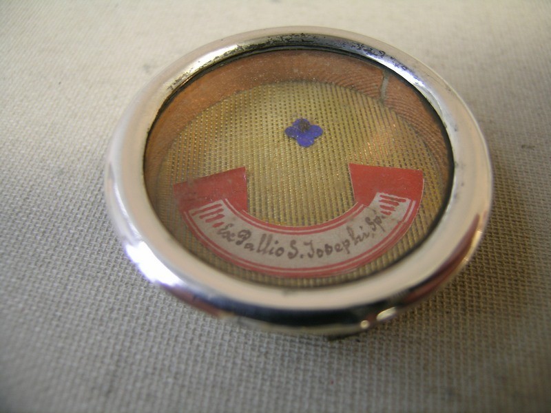 Reliquary relic Saint Joseph (house hunters,interior souls,immigrants)