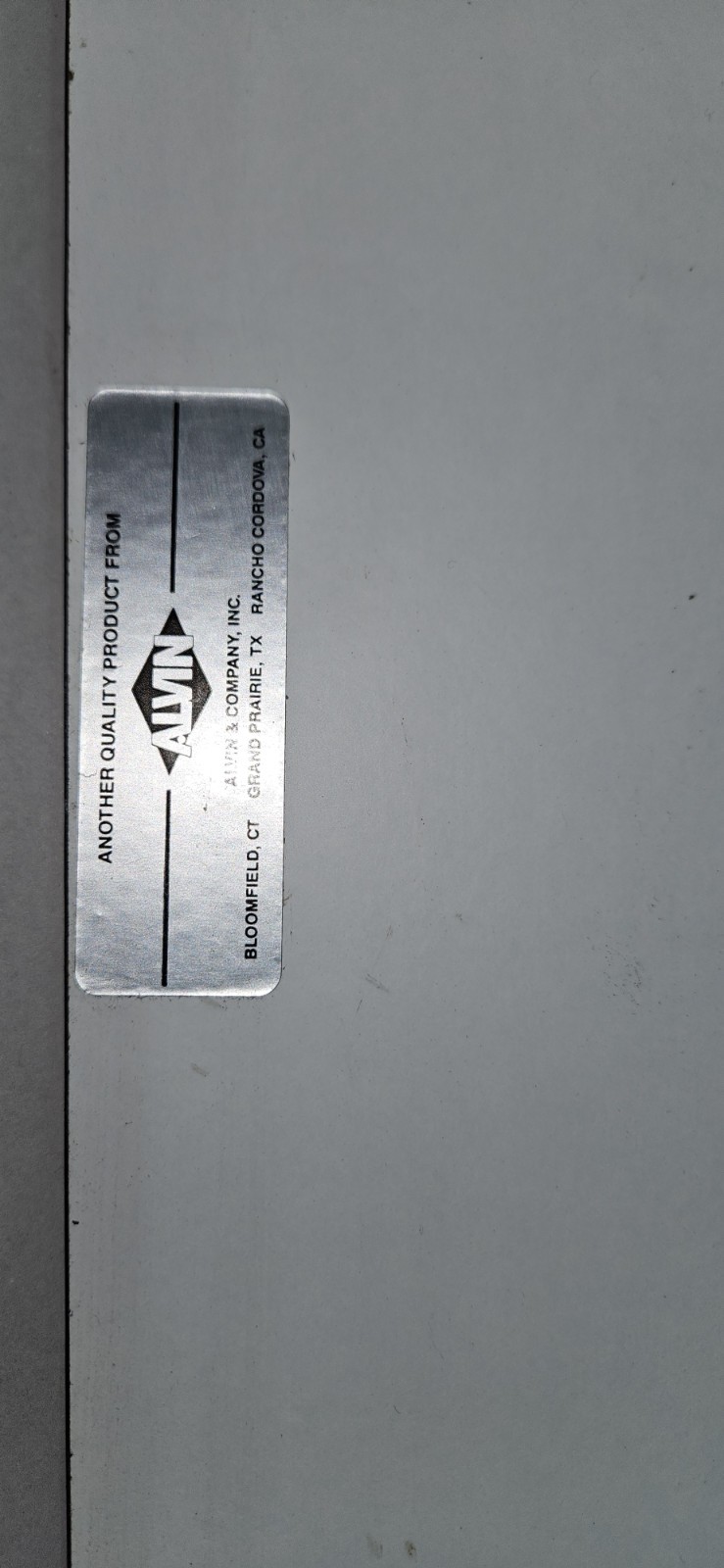 ALVIN Portable Drawing / Drafting Board 24x 18. Chip In Bottom Corner