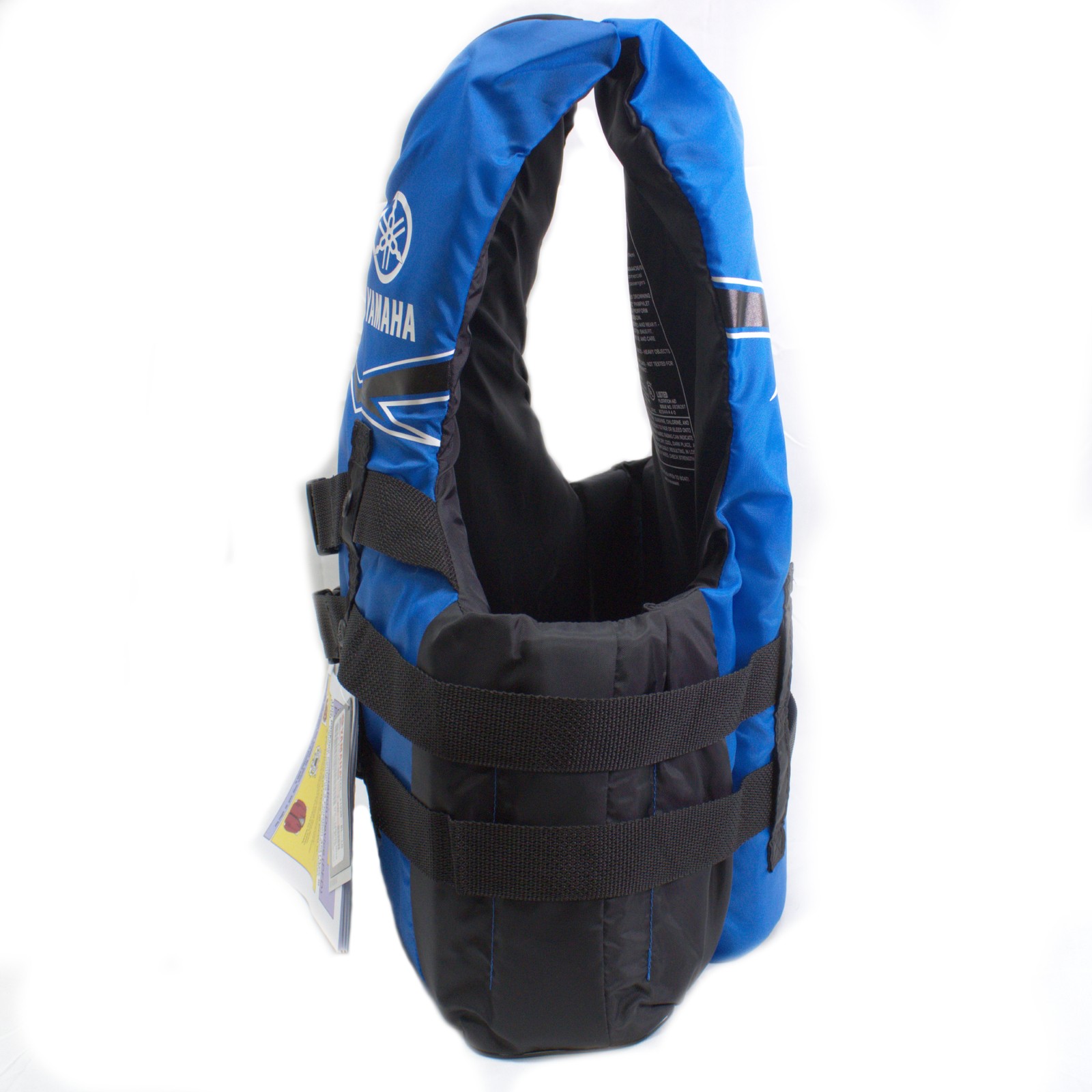 Yamaha New OEM Men's Large Blue Nylon Value Life Jacket, MAR-21V3B-BL-LG