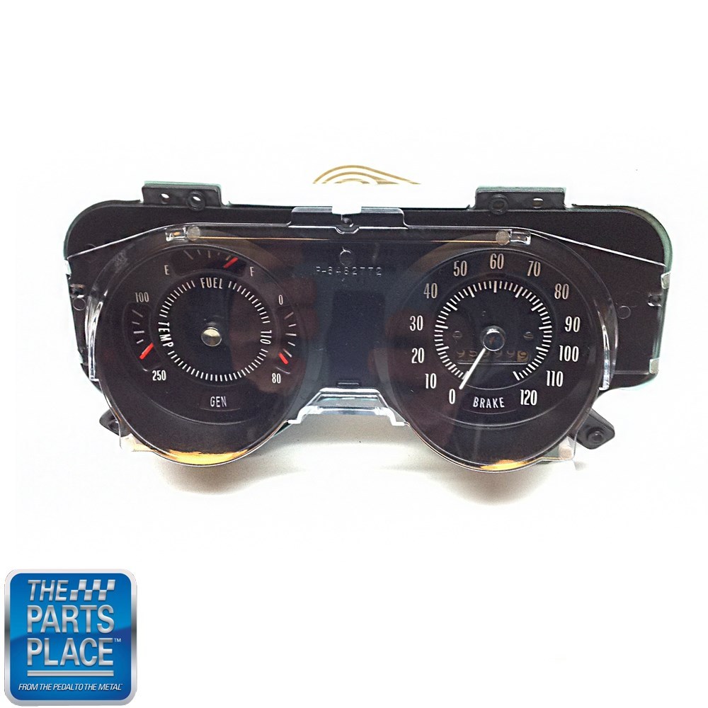 1969-72 GTO LeMans / Grand Prix Dash Gauge Cluster Fuel Oil Speed Kit