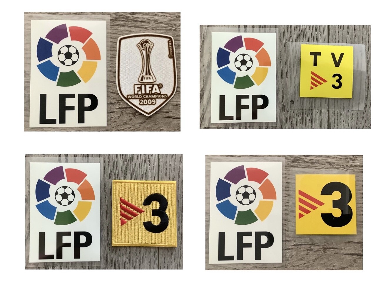 Spanish La Liga LFP 2004-2015 + 2009 FIFA+ TV3 Patch Set