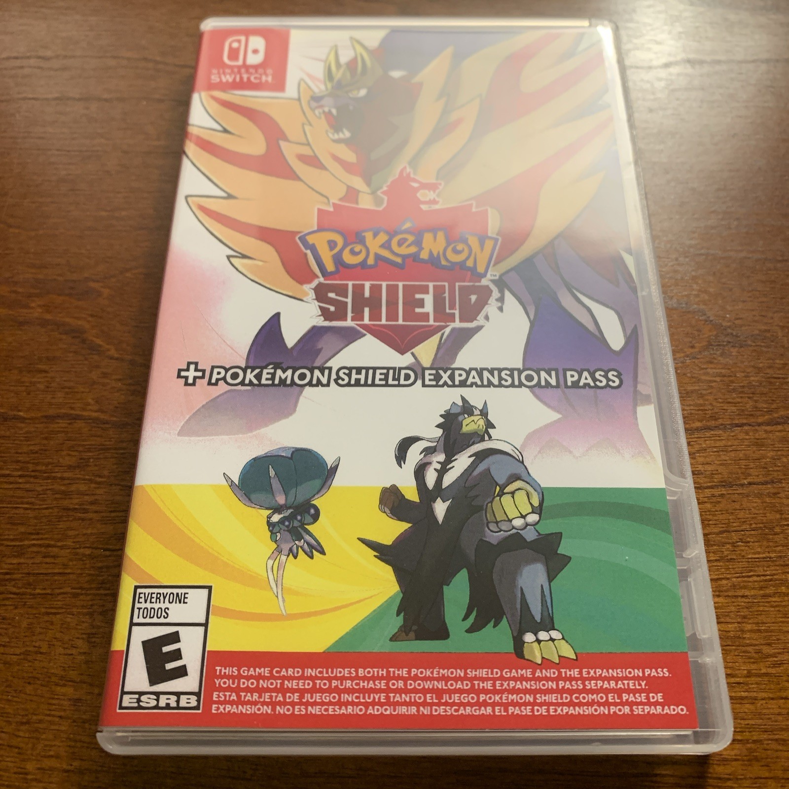 Pokemon Shield + Expansion Pass **Replacement ***Case ONLY No Game **Please Read