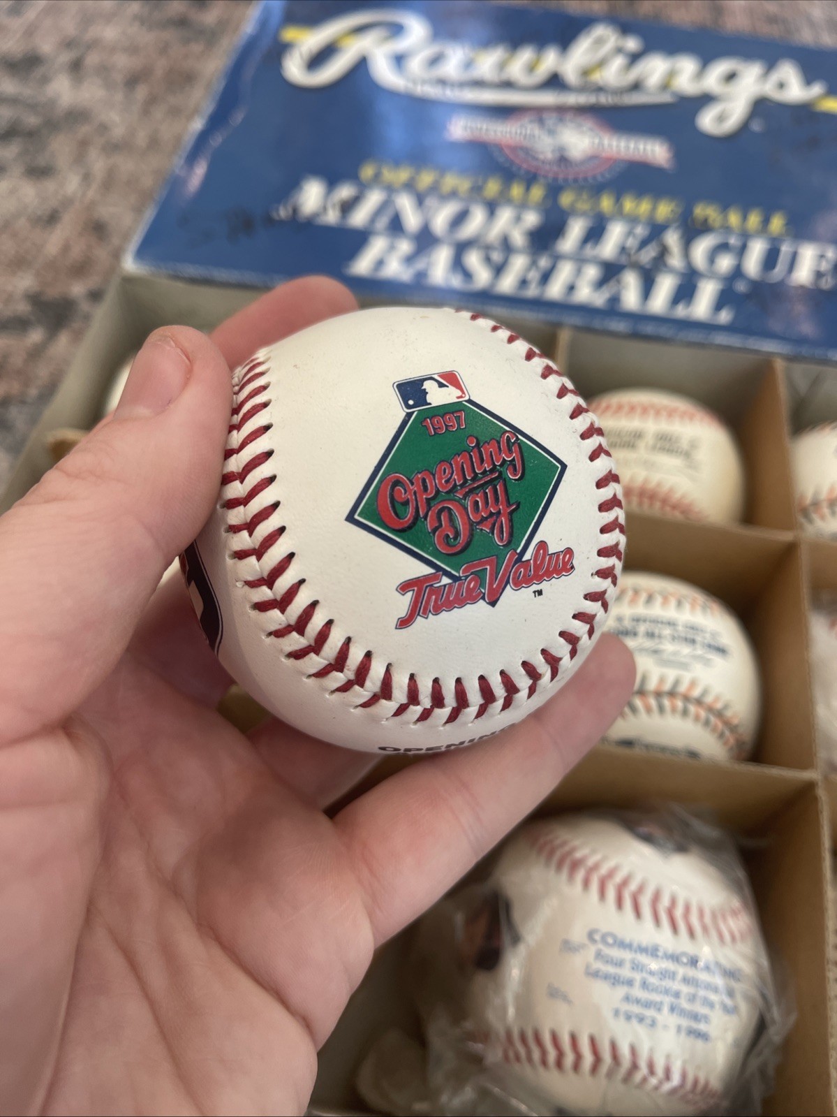 10 Rawlings Official Game Balls Minor League Baseballs Arizona Fall League W/Box