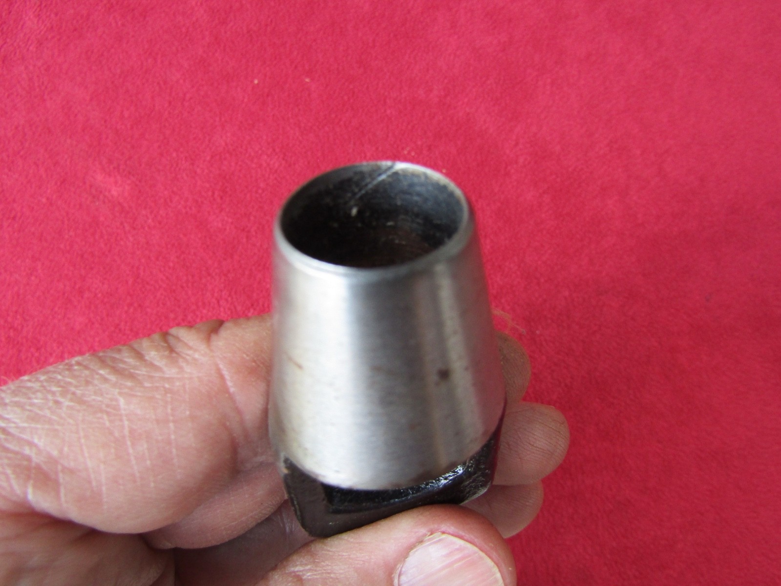 C.S. OSBORNE 149 Arch Punch 11/16" Round Circular Leather Rubber Vinyl Made USA