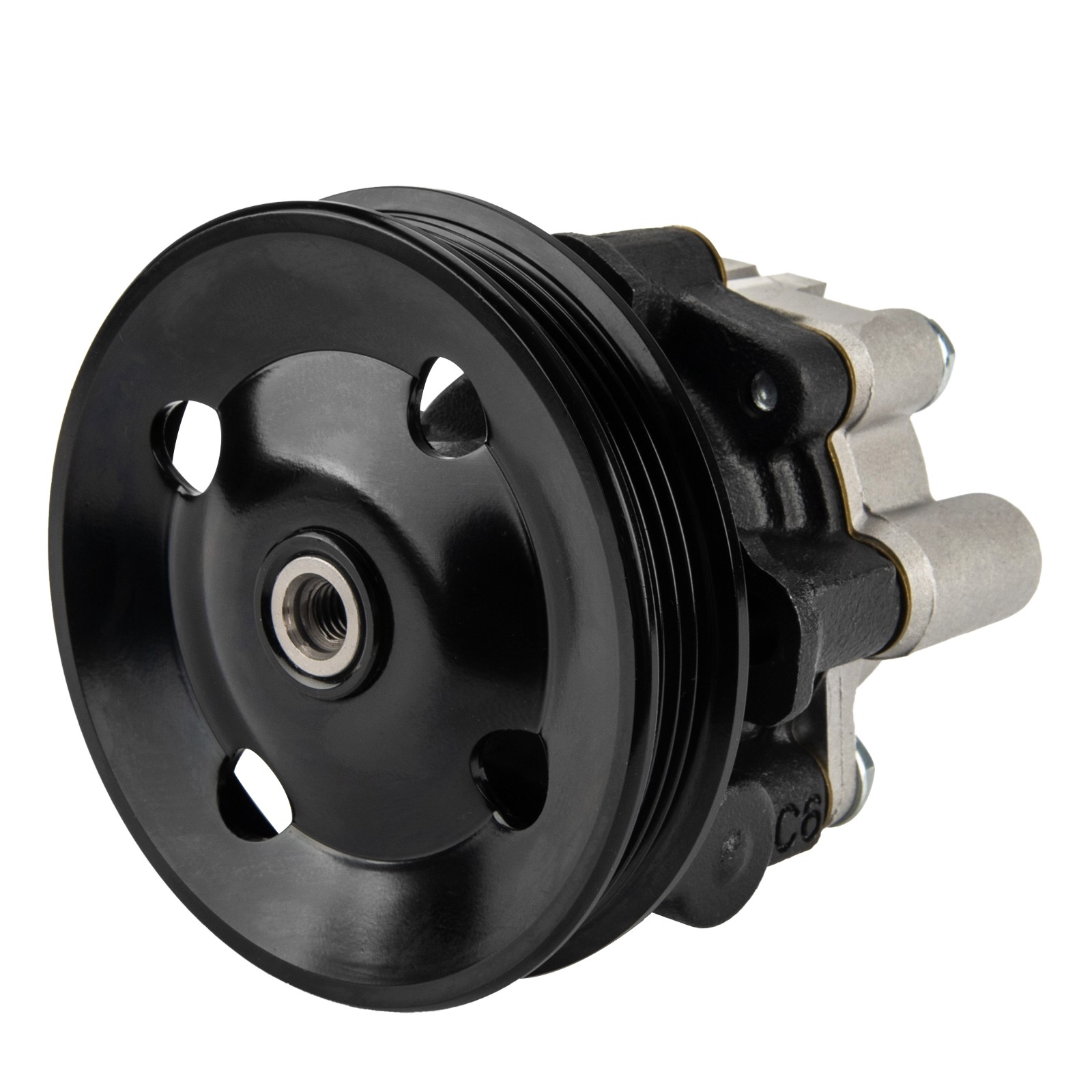 Power Steering Pump with Pulley for 2004-2006 Toyota Sienna Aluminum Iron 215362