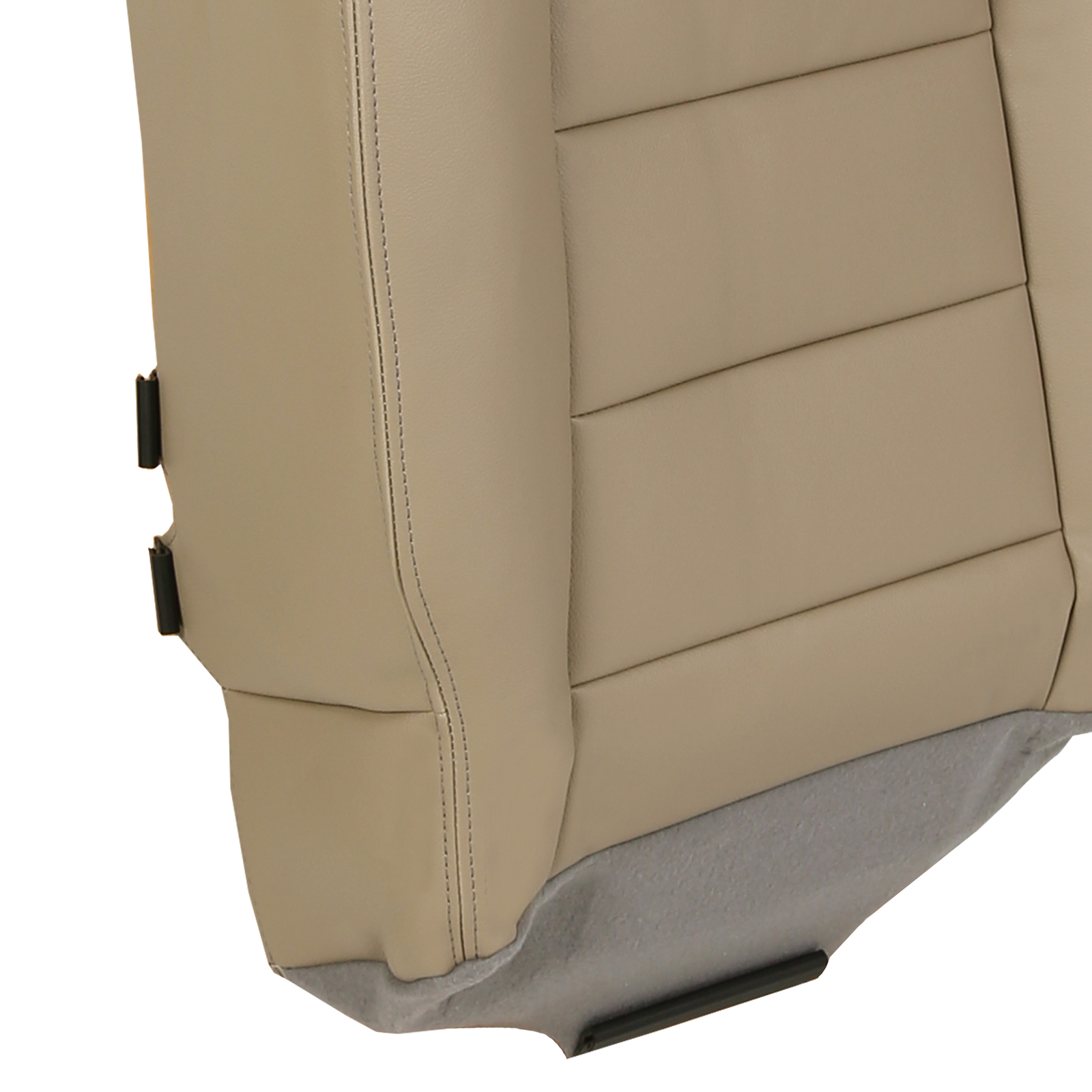 For Ford F250 F350 Super Duty 2002-07 04 05 Driver Bottom Seat Cover Tan Leather