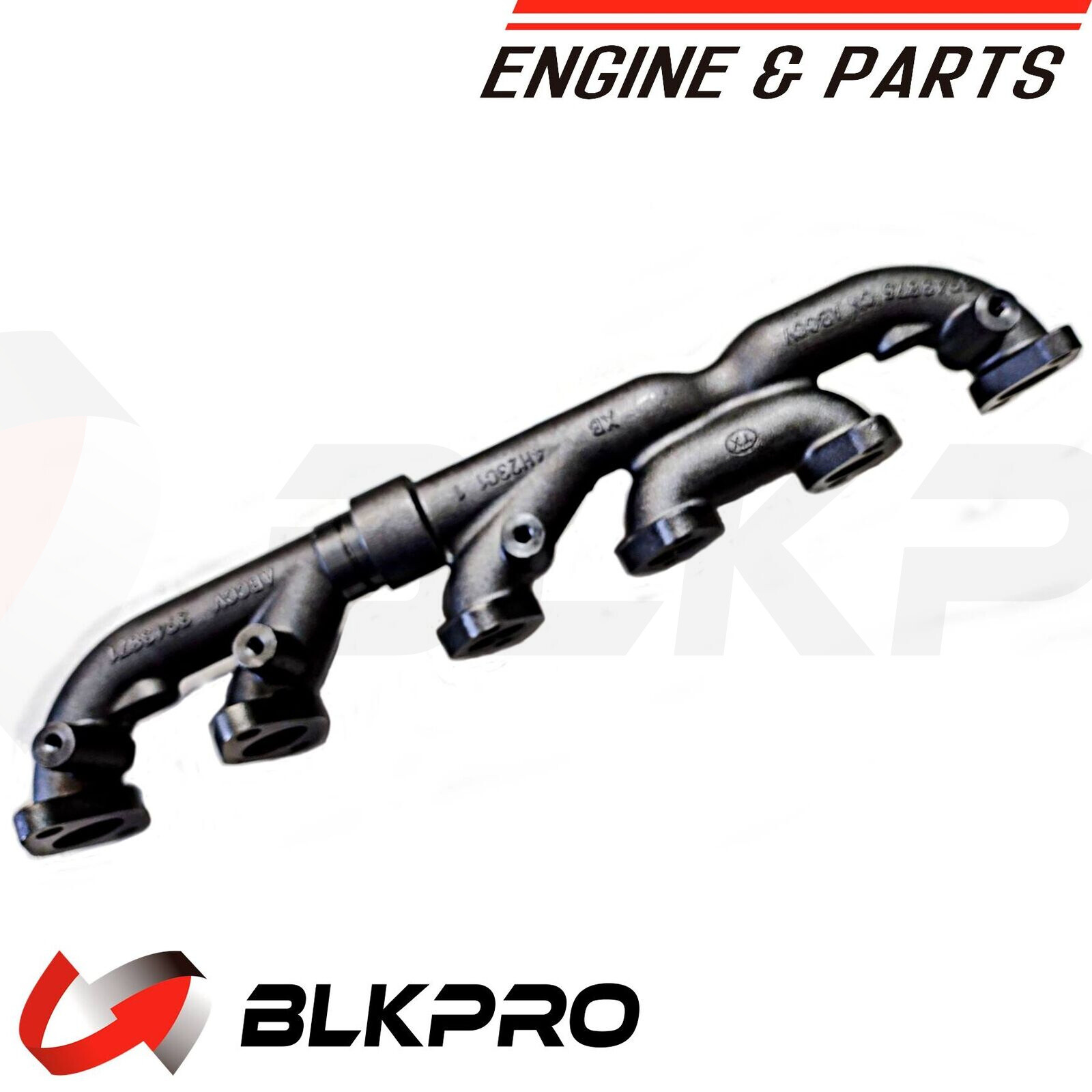 EXHAUST MANIFOLD Set Front Rear Thick Wall For Cummins 5.9L 6B ISB 6.7L 3967995