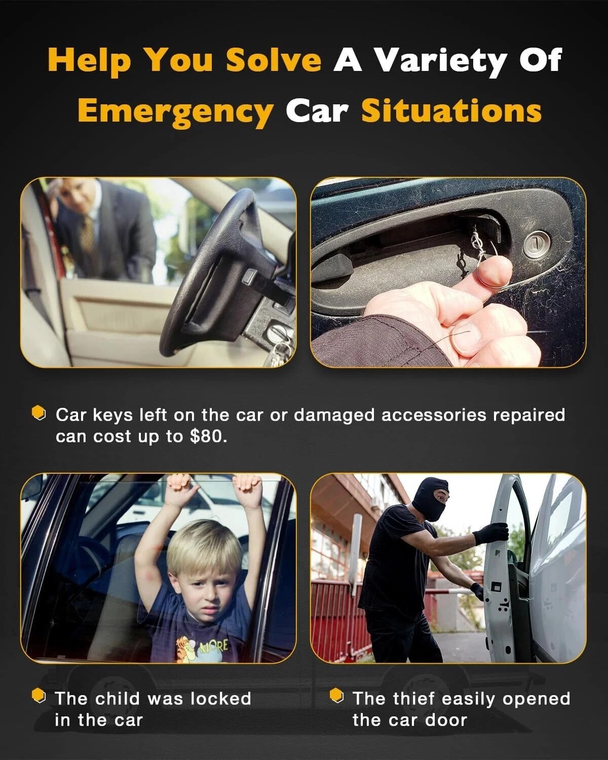 Metal Exterior Door Handle w/ Lock Cylinder Fit 1988-2000 Chevy GMC C1500 C2500