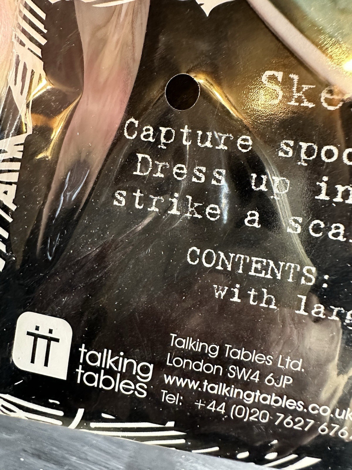 Talking Tables Halloween Skeleton Crew Photo Booth | Paper, 22 Disguises & Props