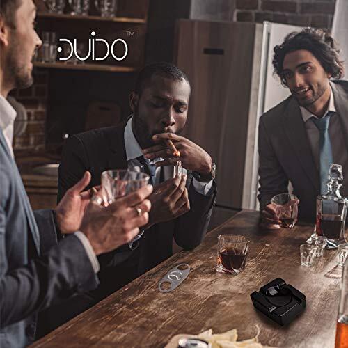 Ceramic Cigar Ashtray Ash Tray – 5.9 inch Cigarette Ashtrays Bundled with Cigar