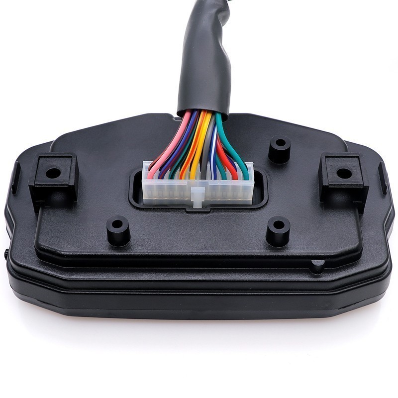 LCD Digital Motorcycle Odometer Speedometer Tachometer KM/H MPH Gauge Universal