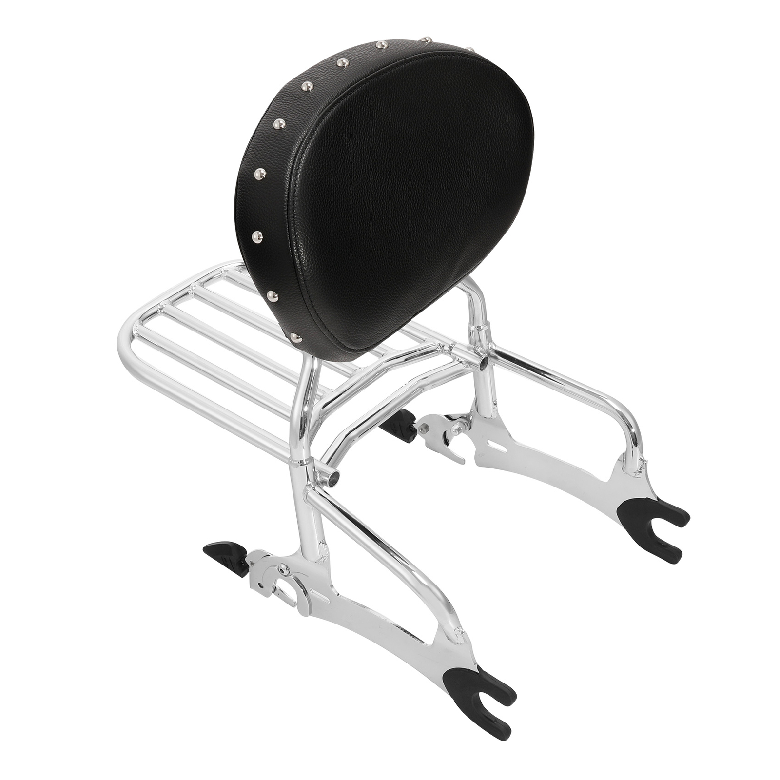 Backrest Sissy Bar Luggage Rack Mount Spools Fits For Indian Chieftain 2014-2024