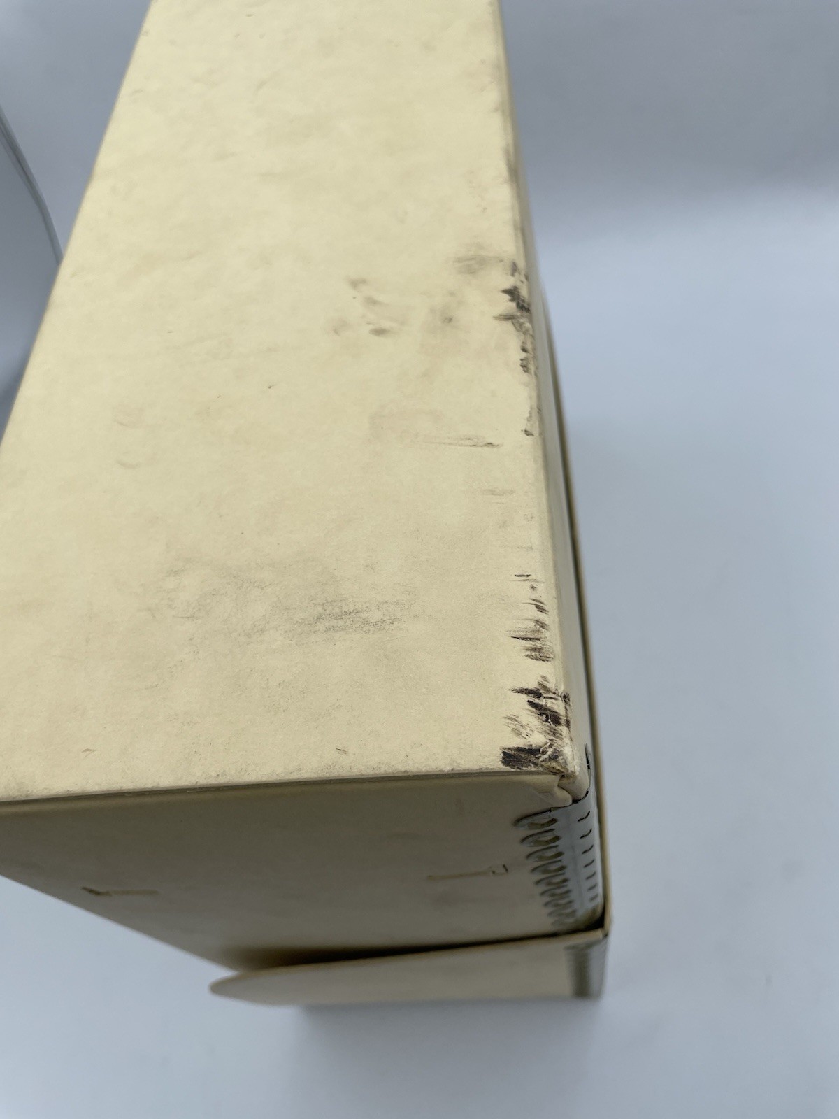 Vtg Archival Storage Box Metal Edge Archival Boxboard AcidFree 12.5x10.5x5