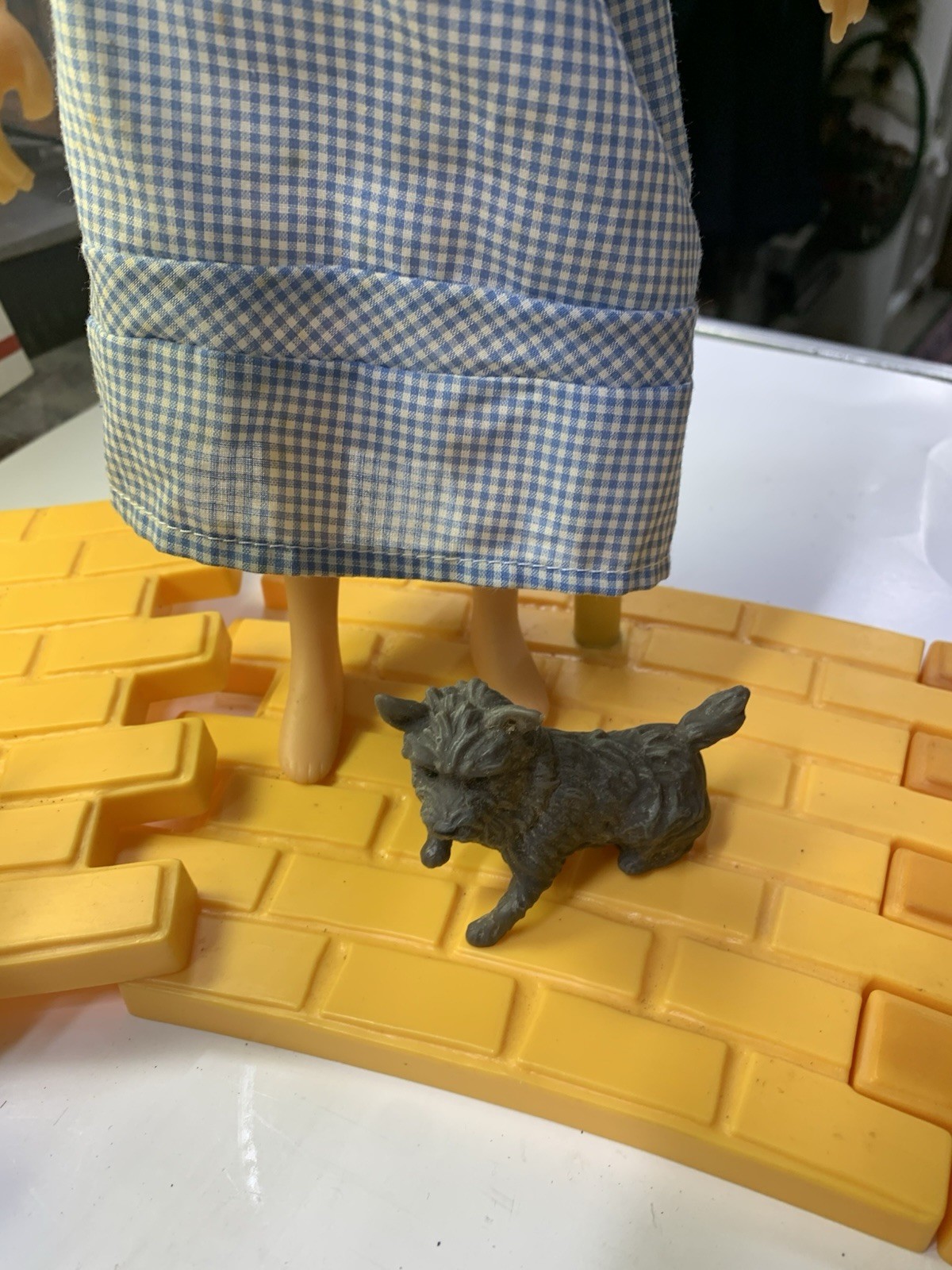 4 Wizard of Oz dolls 1987 14" Dorothy Lion Tin man Scarecrow Hamilton Gifts