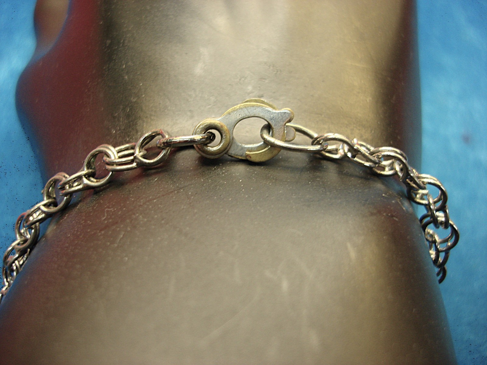 U.S. ARMY AIRFORCE AERIAL GUNNER WINGS CONVERTED TO BRACELET - STERLING SILVER