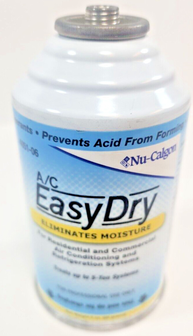 Nu-Calgon 4051-06 A/C EasyDry  3oz Eliminates Moisture (Up to 5 Ton Systems)