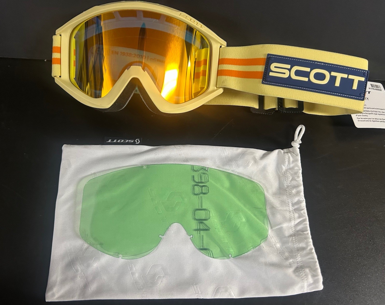 NEW Scott USA Scott 89X Era Goggles orange Chrome-beige Adult Motocross 89 X