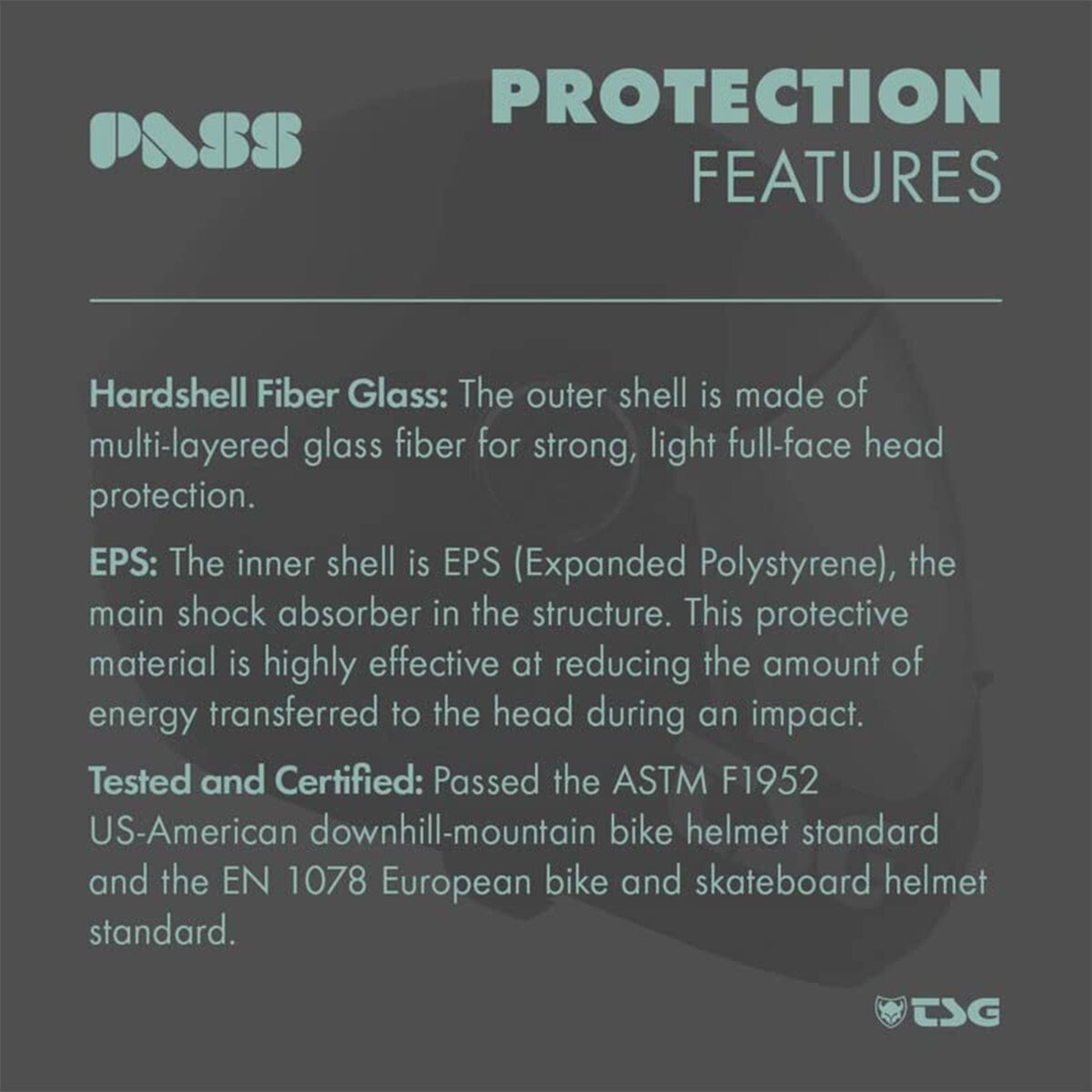 TSG - Pass Pro Full-face Helmet, Downhill Skateboarding, Matt Blue, Large