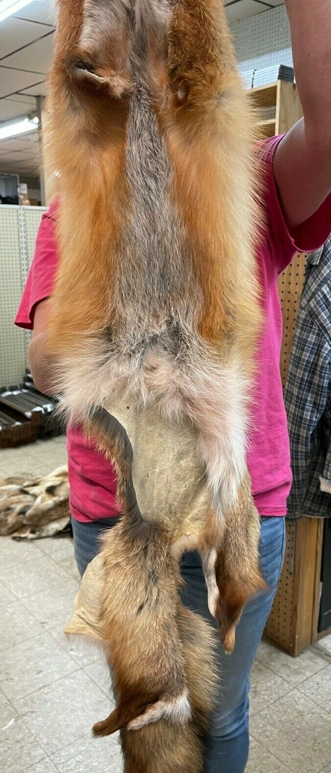 Red Fox, ideal for sewing, soft tan, great value, (reddam)