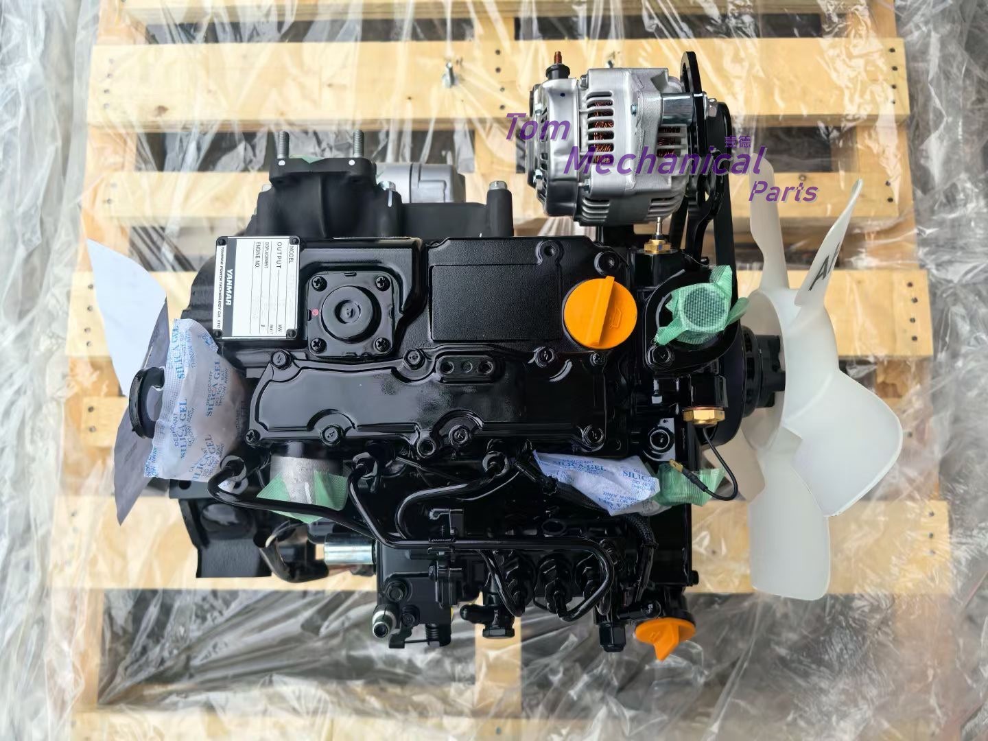 For Yanmar 3TNV70 New Diesel Engine Ass'y 2200rpm 10.3kW