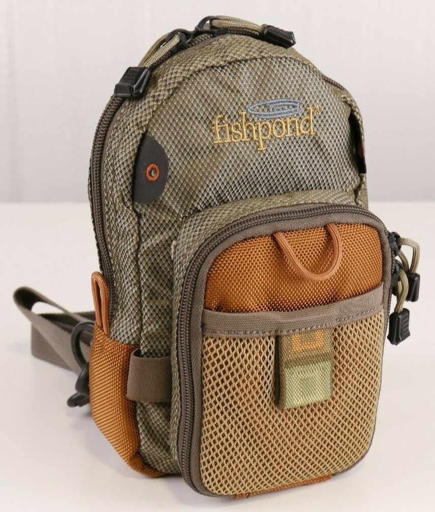 Fishpond San Juan Vertical Chest Pack - Sand/Saddle Brown - FREE FAST SHIPPING