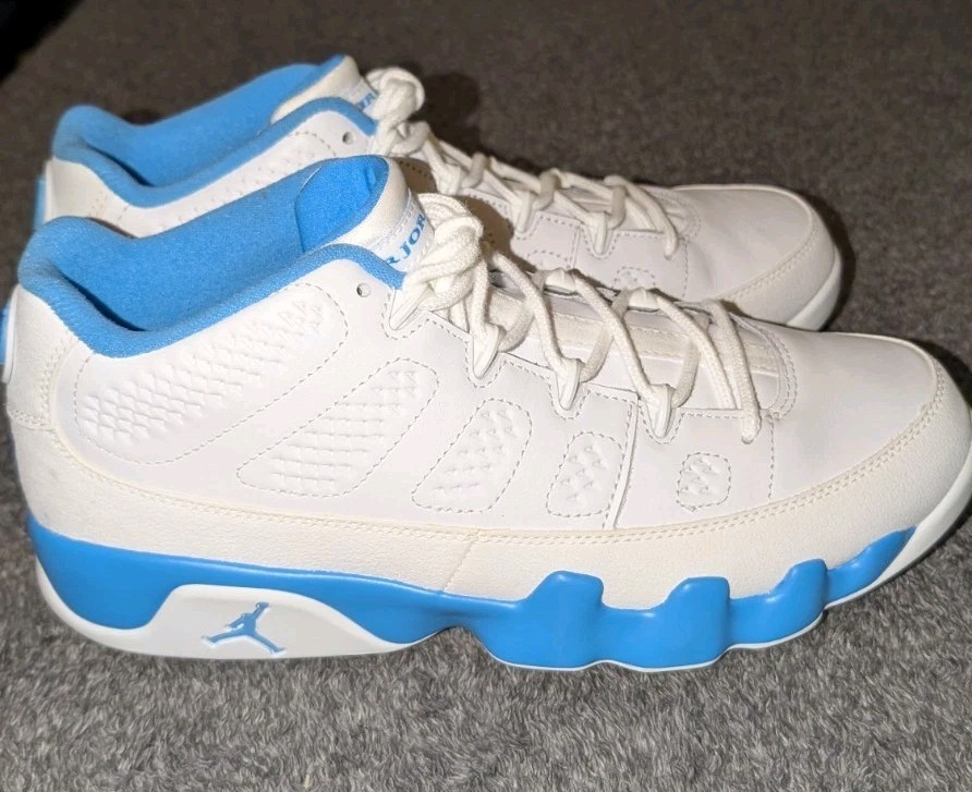 Nike Air Jordan 9 Low Golf University Blue FJ5934-101 Men's Size 10.5