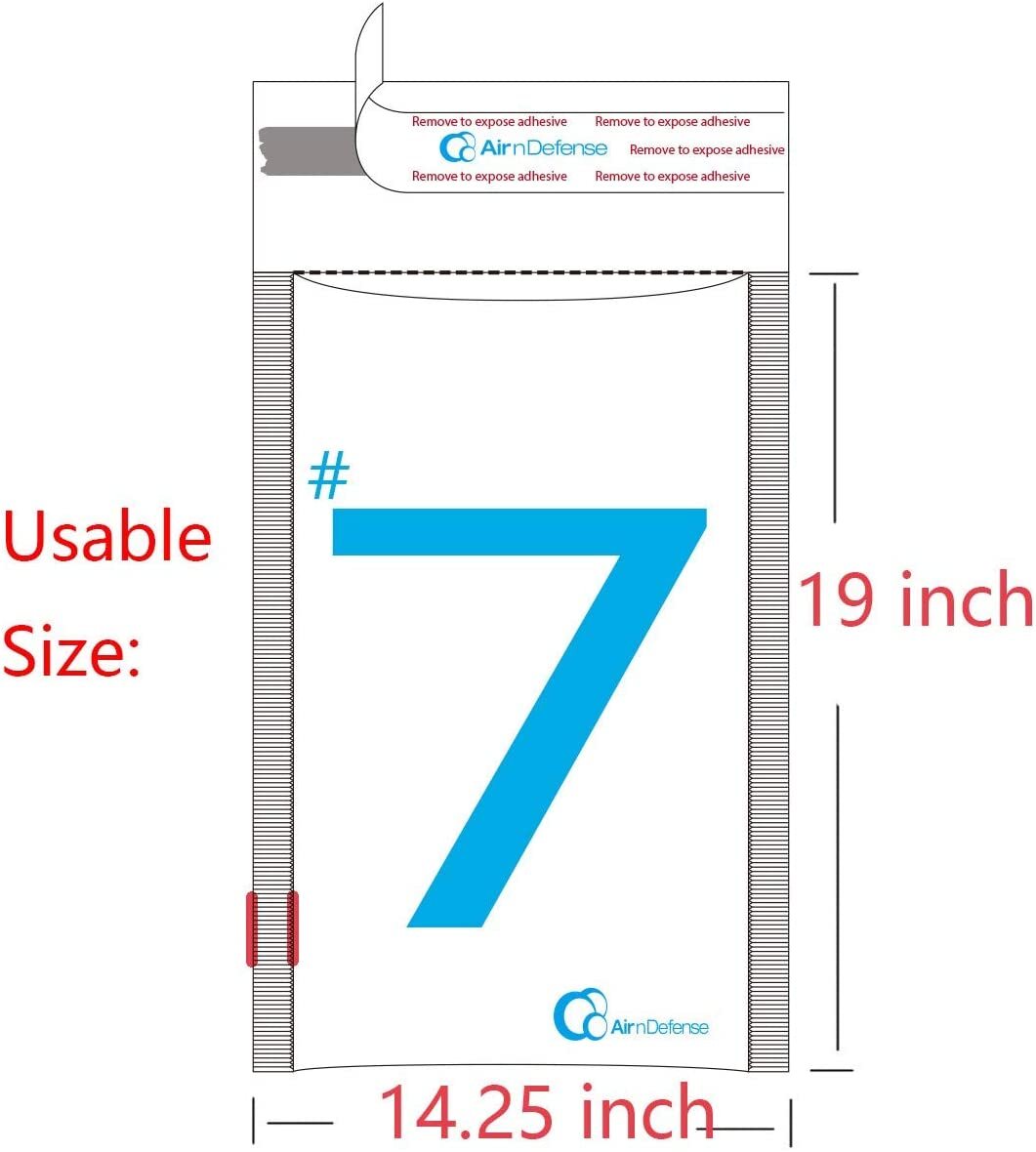 #7 14.25x20 Poly Bubble Padded Envelopes Mailing Mailer Shipping Bag AirnDefense