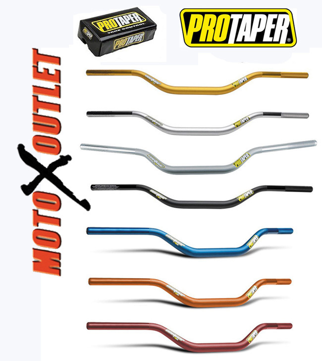 PRO TAPER MX CONTOUR HANDLEBARS 1 1/8 Inch ATV PROTAPER HANDLE BARS CR KX YZ RM