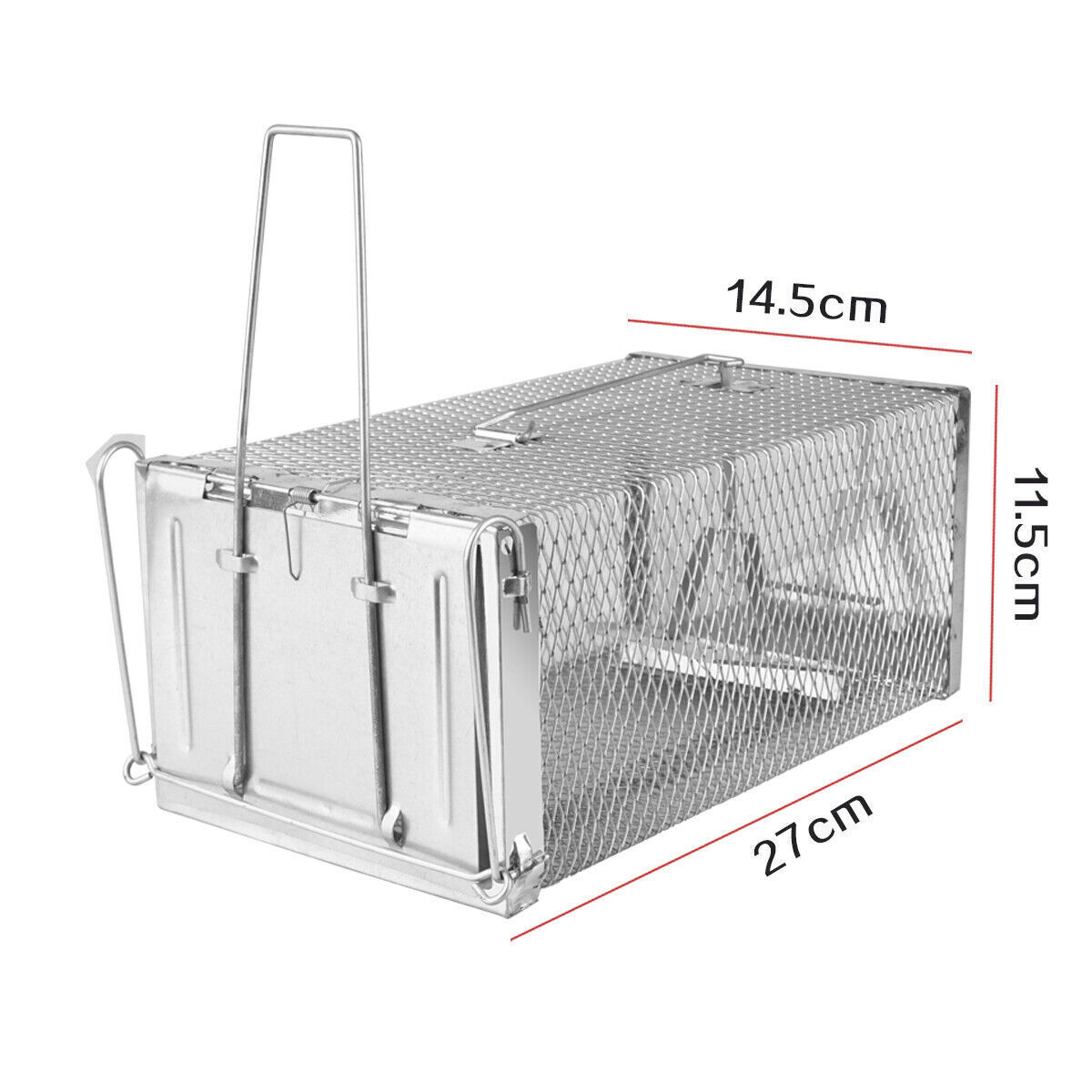 Live Animal Trap Cage Catch and Release Mice Rats Squirrels Small Animals US