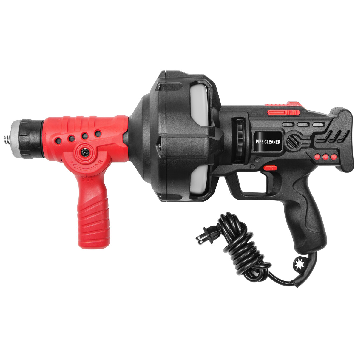 XtremepowerUS 25 ft. Automatic Feed Handheld Electric Drain Cleaner