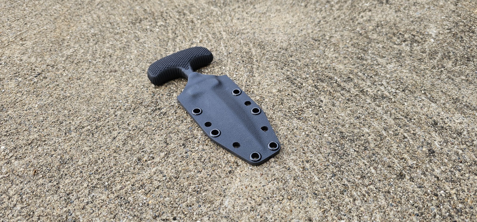 Cold Steel "SAFE MAKER 1" Kydex Sheath Only in Pancake Style (BK)