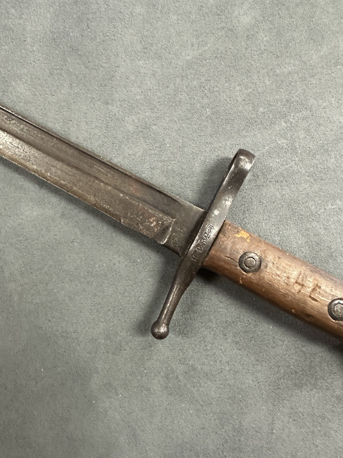 WWI Swiss Army M1889 Bayonet Scabbard