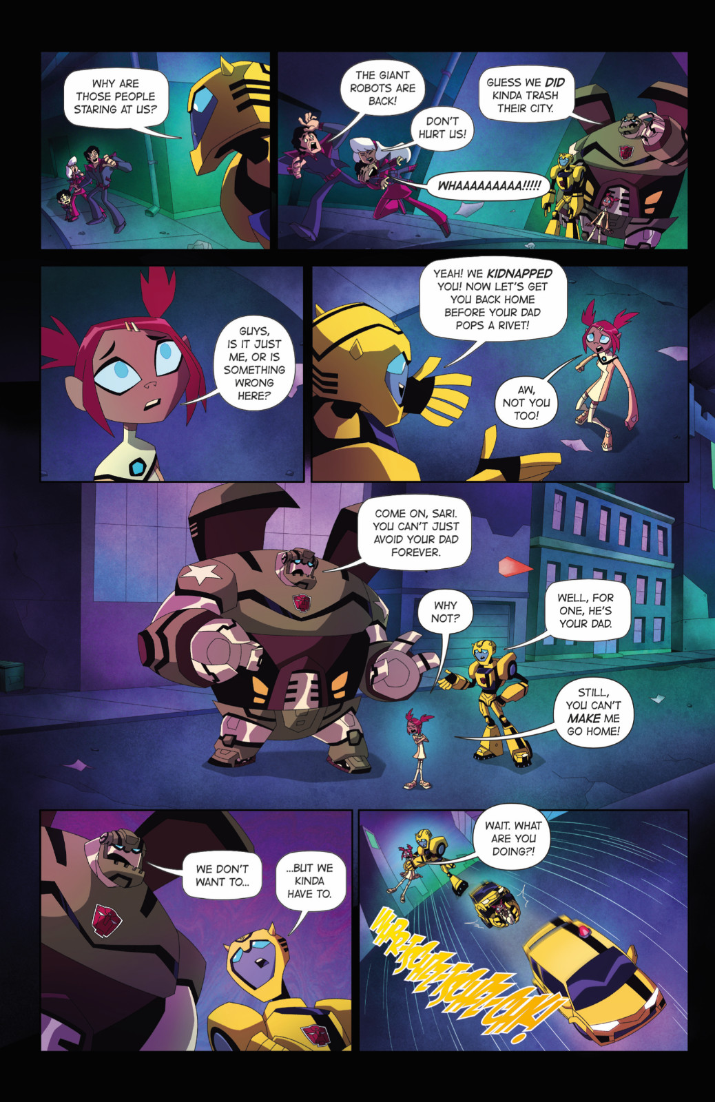 Transformers Animated: Mirror, Mirror Issue 1 - Cover C