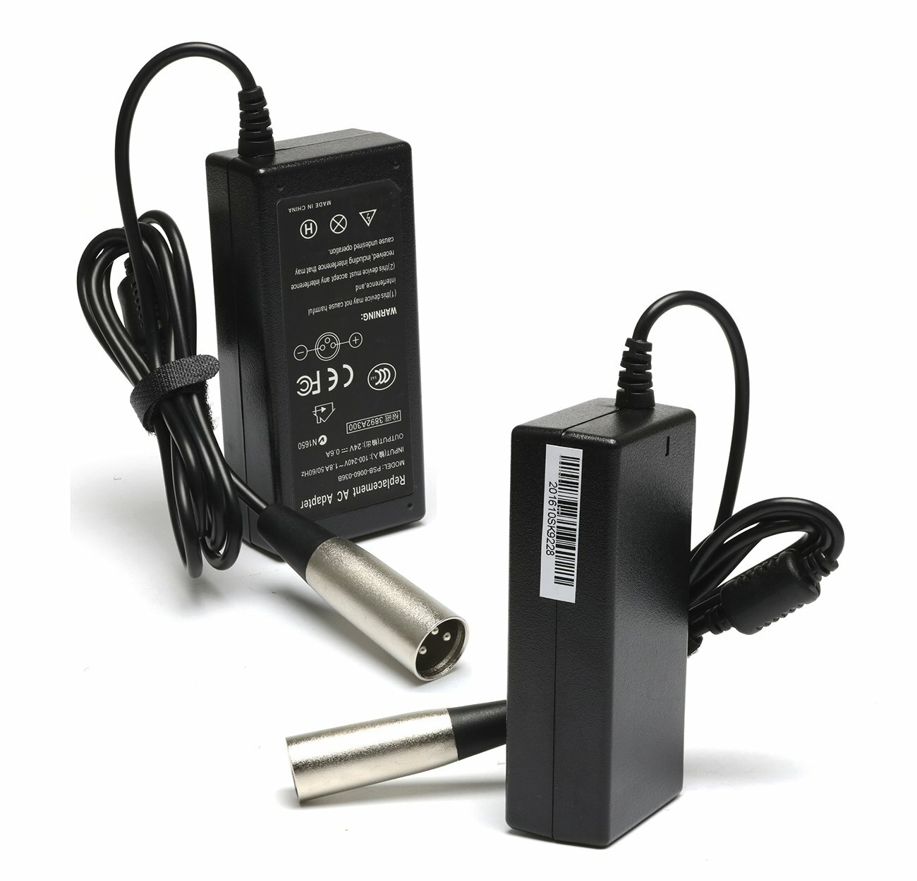 Battery Charger Adapter For Go-Go Elite Traveller Merits S-132 Electric Scooter