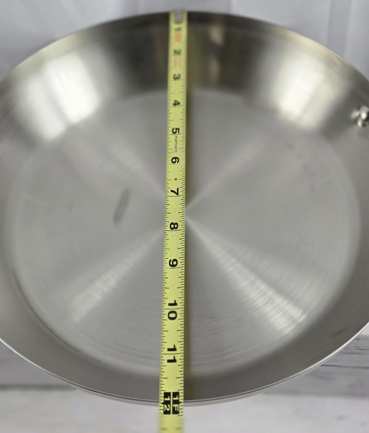 KitchenAid Wok, 12 in. 5 Ply Clad Stainless Steel, Dual Coated Handles, DW Safe