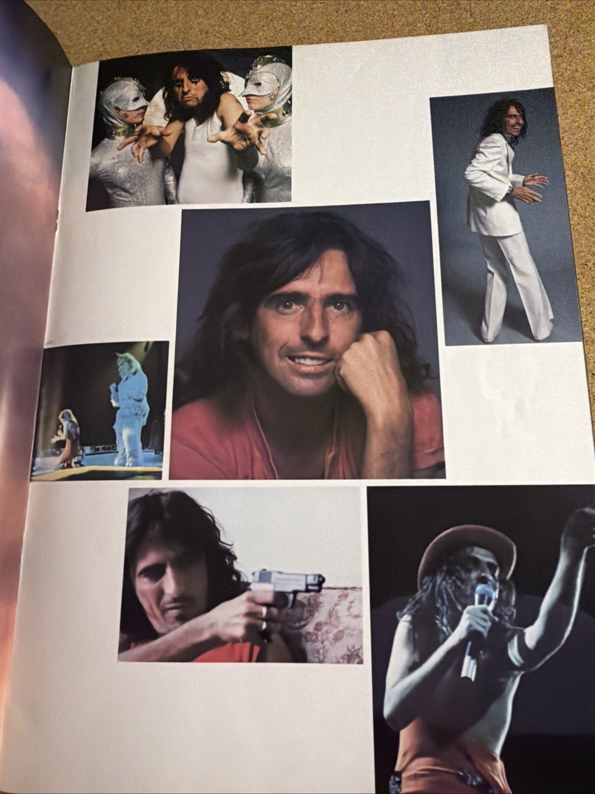 Vintage 1977 ALICE COOPER GUILTY Tour Concert Program Tour Book Rock Heavy Metal